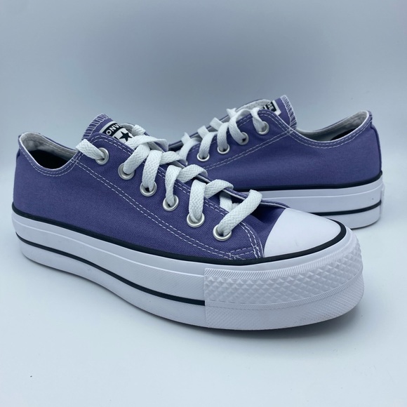 Converse Shoes - Converse Chuck Taylor All Star Lift Platform Surplus Canvas Low Top Canv…